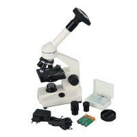 Children Student Lab Electric Monocular Microscopes WF10X Biological Microscope