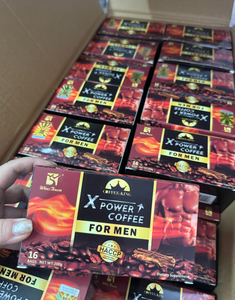 Café X Power con Ginseng y Guaraná para Energía y Vitalidad, Suplemento Natural de Energía, Café X Power para Hombres - Product Image 1