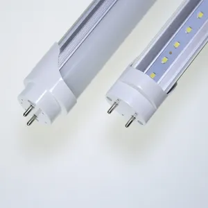 T8 LED Tube Light Single-Ended Power Lastro Bypass com Sensor Radar Garagem Iluminação de Emergência Tubo 200cm Tube Lamp