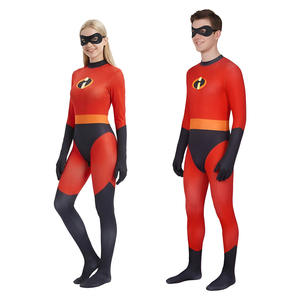 <span class=keywords><strong>Costume</strong></span> de cosplay familial de <span class=keywords><strong>super</strong></span>-héros pour adultes et enfants, tenue de scène - Product Image 2