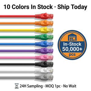 Cable de Conexión Ethernet Cat6 Multicolor IDEX ID-C6U-002, 10 <span class=keywords><strong>Colores</strong></span> Disponibles, 1 Pie 30m, Longitud Personalizada, <span class=keywords><strong>RJ45</strong></span>, Stock de Fábrica - Product Image 3