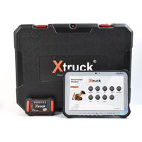 Multi-Brands X-TRUCK Y009 Construction Machinery Truck Excavator Van for Detroit Scanner OBD Diagnostic Tool Vehicle FZ-G1Tablet