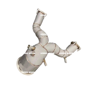 Tuyau inférieur d'échappement Catted de bouclier thermique à <span class=keywords><strong>prix</strong></span> d'usine chinois pour <span class=keywords><strong>Audi</strong></span> S4 <span class=keywords><strong>S5</strong></span> B9 2019 + - Product Image 2