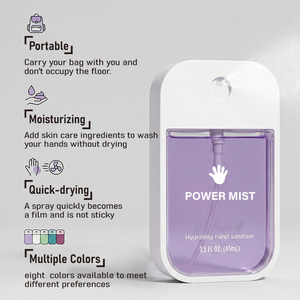 Customized Plastic <b>Spray</b> <b>Bottle</b> <b>Mini</b> Atomizer Hand Sanitizer Travel <b>Bottle</b> Cosmetic Packaging Promotional Gift Item - Product Image 2