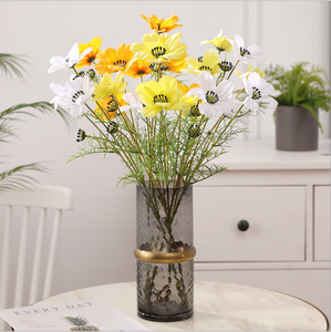 Fleurs artificielles en soie Offre Spéciale, vente en gros, mariage, coreopsis, <span class=keywords><strong>cosmos</strong></span>, <span class=keywords><strong>fleur</strong></span>, décoration de la maison, design - Product Image 2