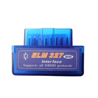 Mini Elm327 V2.1 OBD2 escáner Android adaptador herramienta de diagnóstico automático para comprobar el lector de código de luz del motor