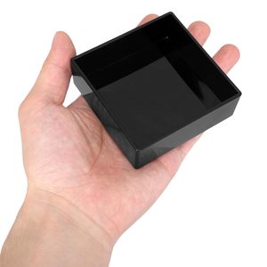 Boîte de présentation en acrylique noir OEM ODM Anime, 6 pièces, cube creux à cinq côtés pour figurines d'action, cosmétiques, bijoux et objets de collection - Product Image 6