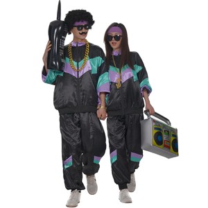 Mode femmes hommes 1980s <span class=keywords><strong>Disco</strong></span> Hippie survêtement déguisement dame hommes Hippies costumes fête pour Costumes adultes - Product Image 4