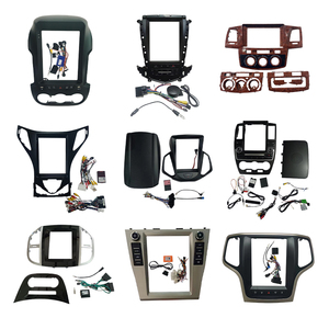 شاشة لمس محمولة لنظام الملاحة GPS للسيارة مع راديو وشاشة IPS ودعم أندرويد أوتو وكاربلاي وإطار عالمي قابل للاستبدال - Product Image 4