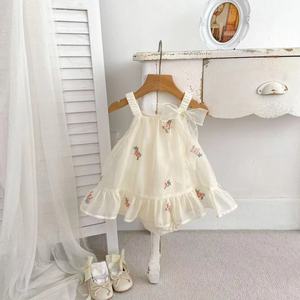 Top estivi all'ingrosso, scoregge, gonne, tute e capispalla estivi sottili da <span class=keywords><strong>bambina</strong></span> per neonati - Product Image 4