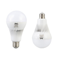 Lampe d'urgence rechargeable DC/AC à usage résidentiel, en matériau PC, ampoules LED simples B22 E27, certifiée CE, vente chaude de l'usine chinoise