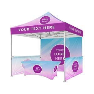 <span class=keywords><strong>Tente</strong></span> pliante pour événements publicitaires en plein air avec impression de logo personnalisé, <span class=keywords><strong>tente</strong></span> en Oxford 600D, cadre en aluminium pour salon professionnel - Product Image 6