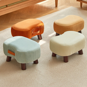 2024 New Ottoman footrest cạnh giường ngủ bước phân với gỗ chân hình chữ nhật phân chân phần còn lại cho Ottoman cho bàn phòng khách phòng ngủ - Product Image 1