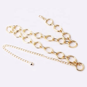 Stylish Ladies Metal Round Ring Belt Fashionable Clothing Accessory Pendant <strong>Waist</strong> <strong>Chain</strong> - Product Image 4