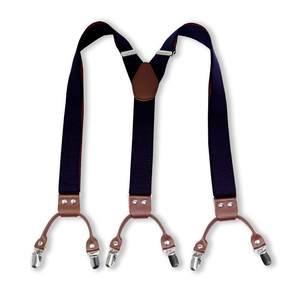 Yili de fábrica de 1,4 pulgadas de ancho 4 Control de Calidad Clips ajustable elástico para hombres de Clip en forma de Y a <span class=keywords><strong>tirantes</strong></span> - Product Image 2