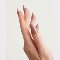 Faux ongles en gel souple réutilisables à presser, couleur amande moyenne, pour marque privée, effet espresso