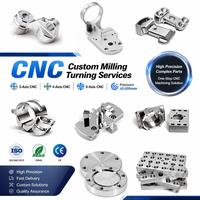Pièces usinées CNC de haute précision OEM, service de fraisage et de tournage CNC 5 axes sur mesure, composants en aluminium
