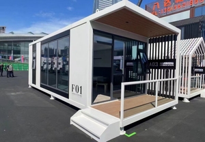 Maisons préfabriquées pliantes modulaires à faible coût de haute qualité Maison préfabriquée de 20 pieds Maison en conteneur bon marché - Product Image 4