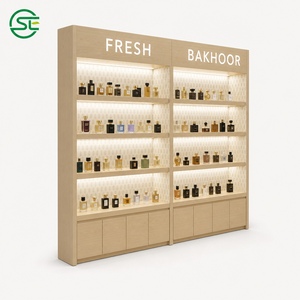 Exhibidor de Perfumes Personalizado de Fábrica, Diseño y Producción de Mostradores para Tiendas de Belleza, Vitrina de Exhibición - Product Image 1