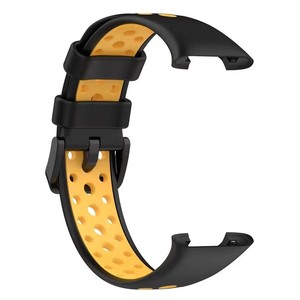 Correa de Silicona para Xiaomi Band 7 Pro, Correa de Reloj Deportiva de TPU de Doble Color Oficial para Xiaomi Band 7 Pro - Product Image 5