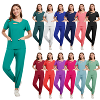 Uniformes chirurgicaux femme gommage ensemble infirmière médicale Salon de beauté vêtements de travail gommages cliniques haut + pantalon Spa médecin tunique d'infirmière costume