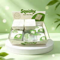 2026 Jouet Squishy en Bloc de Pâte à Modeler Tofu, Jouet Anti-stress Croustillant en TPR et Pâte à Modeler, Jouet Nouveauté Anti-stress à Presser pour la Vente en Gros