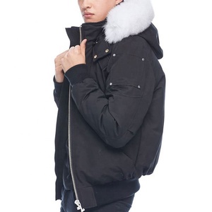 Chaquetas <span class=keywords><strong>Bomber</strong></span> <span class=keywords><strong>para</strong></span> <span class=keywords><strong>Hombre</strong></span> al por Mayor <span class=keywords><strong>con</strong></span> Logotipo Personalizado, <span class=keywords><strong>Chaqueta</strong></span> de Moda Multifuncional <span class=keywords><strong>con</strong></span> Cuello de Piel y Capucha de <span class=keywords><strong>Forro</strong></span> <span class=keywords><strong>Polar</strong></span> - Product Image 4