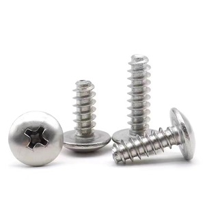 304 Stainless Steel Phillips Flat Head Self Tapping <b>Screws</b> Metric Right Hand Grade A2 70 For Metal Applications - Product Image 3