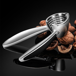 Zinc Alloy Walnut Cracker Automatic Spring Loaded Serrated Nut Opener Pecan Shell Crusher - Product Image 2