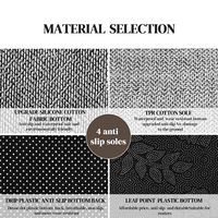 Tapis moderne blanc en peluche de grande taille antidérapant et doux pour salon, tapis pour la décoration de chambre à coucher