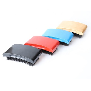 Wholesale Compact Laser <strong>Wooden</strong> <strong>Hairbrush</strong> with 100% Boar Bristle for Hair and Beard Styling - Product Image 2