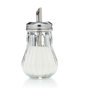 Glass <strong>Sugar</strong> Shaker Dispenser <strong>Pourer</strong> 5.5 Inch Glass <strong>Sugar</strong> Dispenser <strong>Pourer</strong> Shaker Tube Lid - Product Image 1