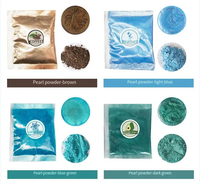 Poudre de mica pour kit époxy - Pigment de couleur pour résine époxy pour l'art en résine DIY, pigment de couleur