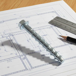 Tornillo de Acero Inoxidable para Concreto, Tornillo de Anclaje para Concreto, Tornillo Autoperforante para Construcción en Concreto - Product Image 2