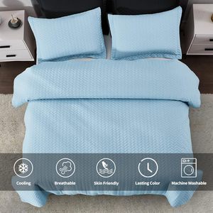 Edredón Acolchado Personalizado al por Mayor, Económico, de Microfibra, Mezcla de Poliéster y Fibra de Soja - Product Image 2