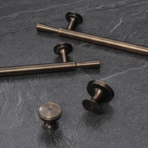 アンティーク真鍮ブロンズレトロビンテージ家具ハードウェアアクセサリーキッチンキャビネットドア銅ハンドルTバーノブ引き出し寝室 - Product Image 6