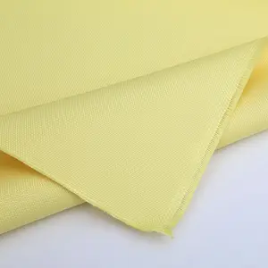 Custom 1000D 200g Aramid Fabric Fire-retardant Puncture-proof And Cut-proof Functional Fabric Plain Twill Aramid Fiber Fabric