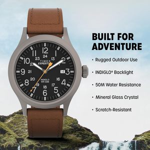 นาฬิกาอะคริลิกที่เป็นมิตรกับสิ่งแวดล้อมขนาด 40 มม. สำหรับผู้ชาย Expedition Scout ของ <span class=keywords><strong>Timex</strong></span> - Product Image 6