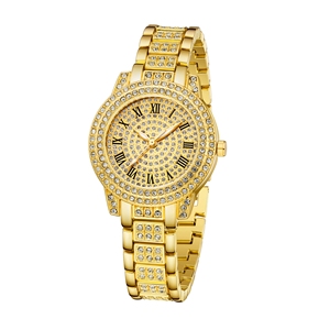 Set di 6 Orologi da Donna di Lusso con Strass, Quadrante con Cuore, Orologio da Polso al Quarzo con Numeri Romani, Reloj Mujer, Orologio da Ragazza (Senza Scatola) - Product Image 5