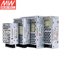 Fuente de Alimentación Conmutada Meanwell Serie RS de Taiwán, 15W 25W 35W 50W, 3.3V 5V 12V 15V 24V 48V 10A, Industrial