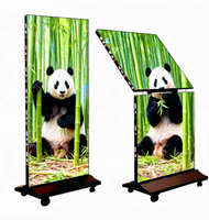 Affichage publicitaire numérique LED couleur pleine gamme P2.5 avec écran miroir, homologué IP65 pour intérieur/extérieur