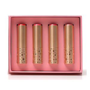 Juego <span class=keywords><strong>de</strong></span> barras <span class=keywords><strong>de</strong></span> labios rígidas para mujer, kit <span class=keywords><strong>de</strong></span> 4 unidades <span class=keywords><strong>de</strong></span> superficie con purpurina, colores <span class=keywords><strong>de</strong></span> Hada, Pintalabios mate - Product Image 4