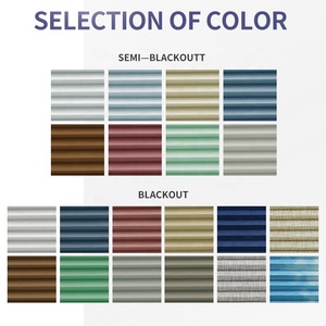 Control remoto de filtrado de luz motorizado con persianas de panal de tragaluz inteligente para sala de estar - Product Image 3