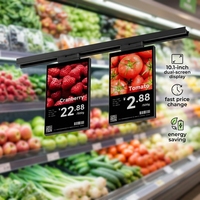 Kit de Etiquetas Electrónicas para Estantes COMPAX de 10.1 Pulgadas, Etiqueta de Precio Digital ESL, Software de Pasarela Completo, Supermercado, Farmacia, 2 Años de Garantía