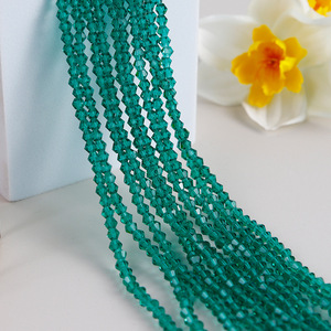 <span class=keywords><strong>Perles</strong></span> en <span class=keywords><strong>verre</strong></span> biconiques en cristal naturel de 1 à 8 mm en gros, matériaux pour accessoires de bricolage, <span class=keywords><strong>perles</strong></span> pointues et à double pointe - Product Image 5