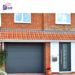 Panneau en acier personnalisable de 40mm sectionnel pour <span class=keywords><strong>porte</strong></span> de <span class=keywords><strong>garage</strong></span> familiale moderne segmenté antivol poignée anti-piège pour usage domestique - Product Image 3