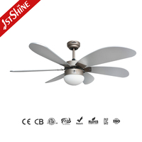Ventilateur de plafond industriel 1stshine de 42 pouces avec télécommande, haute performance, style luxueux, très bien noté, respectueux de l'environnement, avec éclairage LED