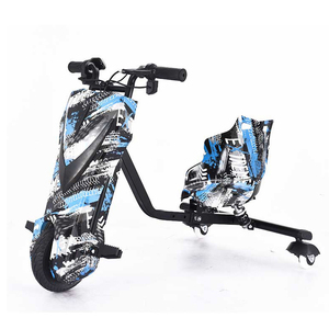 Triciclo Elettrico per Bambini OEM a <span class=keywords><strong>3</strong></span> <span class=keywords><strong>Ruote</strong></span>, Scooter Drift 1/10 con Motore Anteriore, Altezza Regolabile, 36V, 250W, <span class=keywords><strong>Ruote</strong></span> in PU - Product Image 2