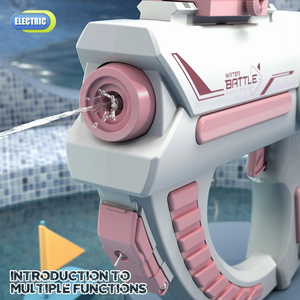 2023 Ruimte Elektrische Automatische Wateropslag Pistool Draagbare Kinderen Zomer Strand Outdoor Gevecht Fantasie Speelgoed Voor Jongens Kinderen Spel - Product Image 4