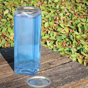 Botella cuadrada para bebidas PET de 250ml, 330ml, 500ml, tapa de aluminio para leche, jugo, jengibre, bebida energética, contenedor de embalaje - Product Image 1